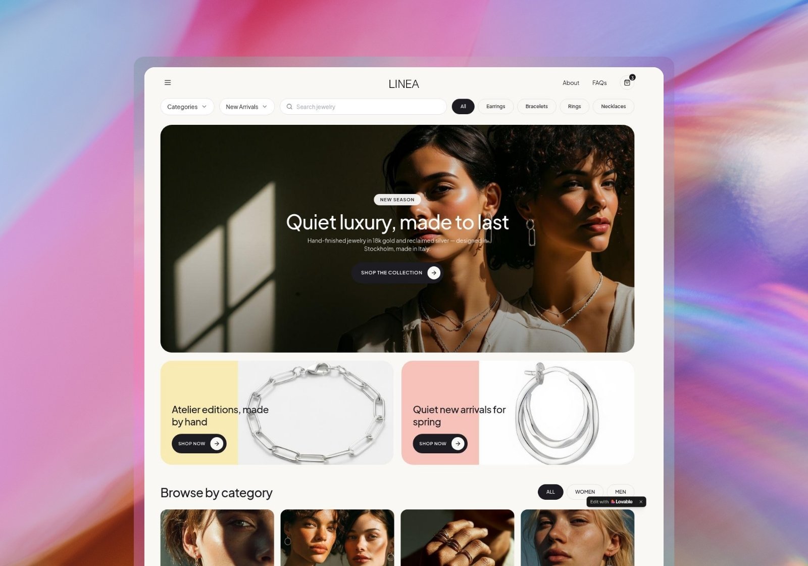 LINEA Jewelry